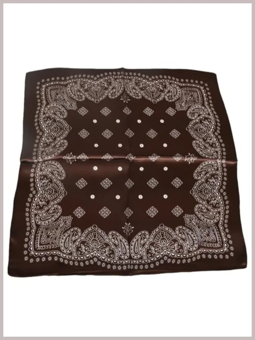 100% Mulberry Silk Square Scarf 21